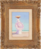HAROLD KRAUS O/B PAINTING, SUN