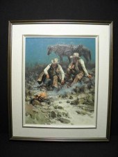Harold Lyon oil on board paint