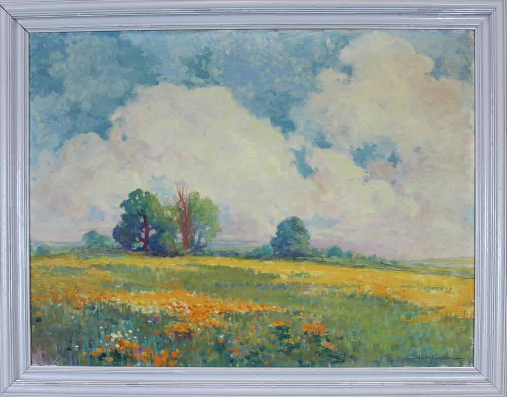 HAROLD MORSE WARD OIL ON