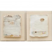 HAROLD PARIS, (2) COLLAGES, 19