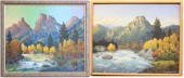 HAROLD SKENE TWO OILS ON BOARD