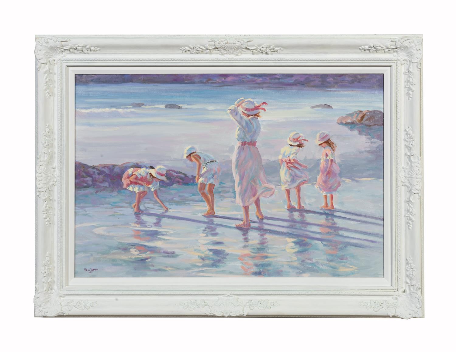 HAROLD WATT, "GIRLS PLAYING ON