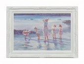 HAROLD WATT, "GIRLS PLAYING ON