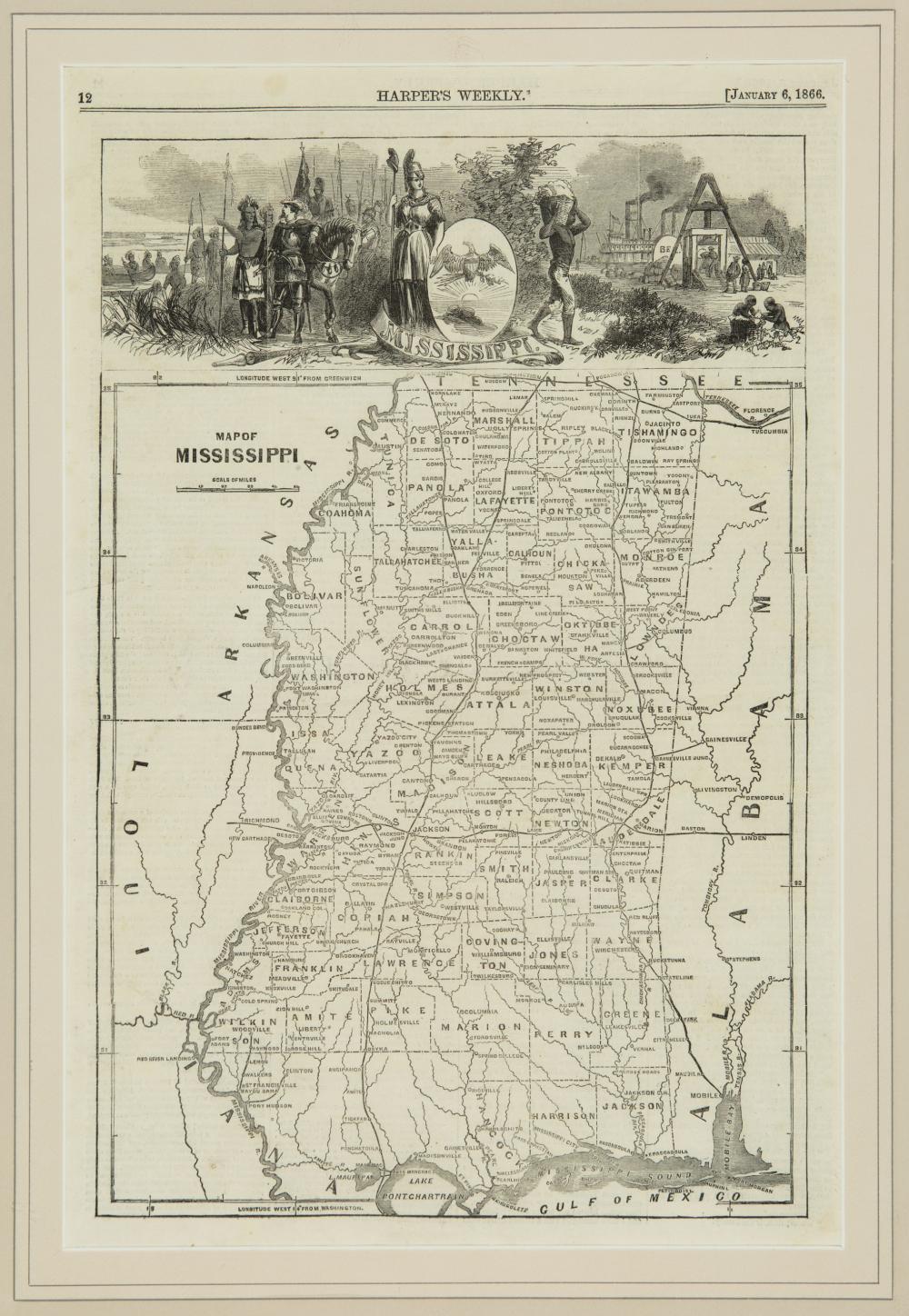 HARPER'S WEEKLY MAPS OF