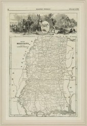 HARPER'S WEEKLY MAPS OF LOUISI