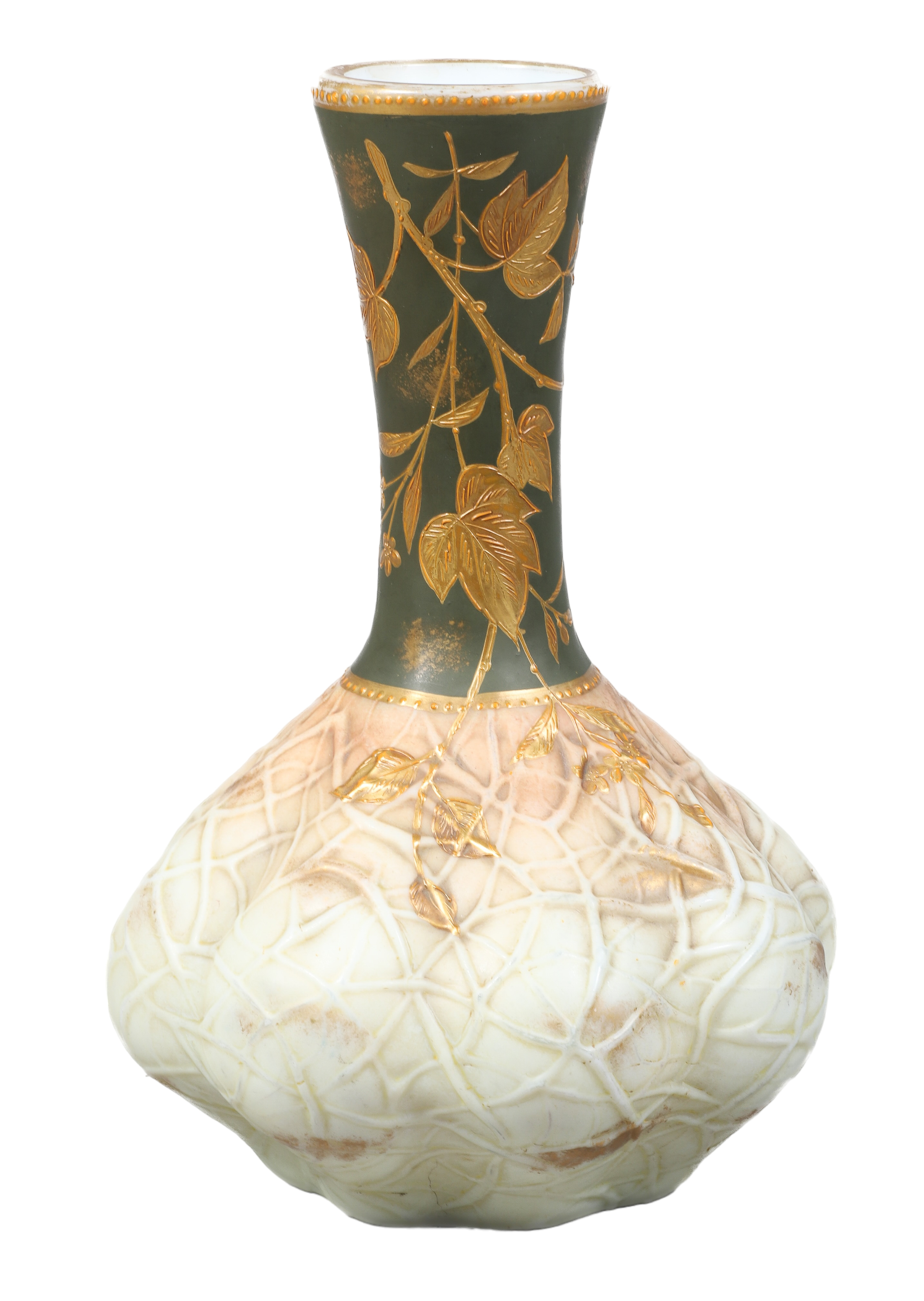 Harrach attributed gilded glass