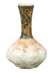 Harrach attributed gilded glas