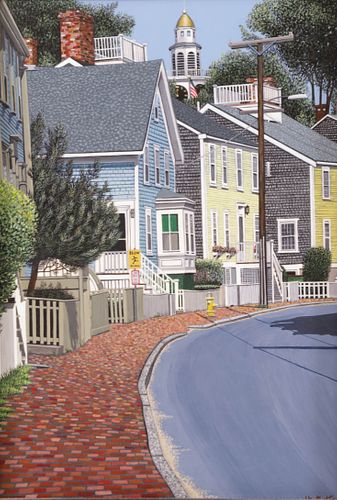 HARRIET MOTTES ACRYLIC ON PANEL