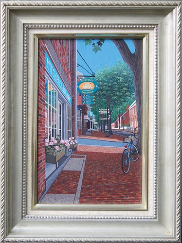 HARRIET MOTTES OIL ON BOARD