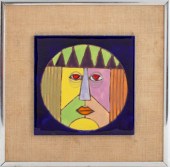 HARRIS G. STRONG "FACES D" ART