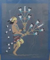 HARRISON BEGAY (AMERICAN, 1917