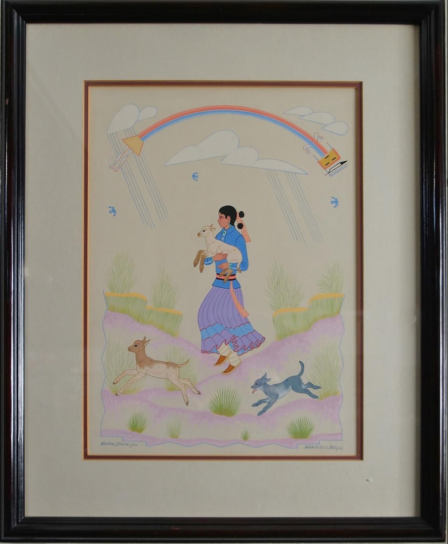 HARRISON BEGAY (NAVAJO 1917-2012)
