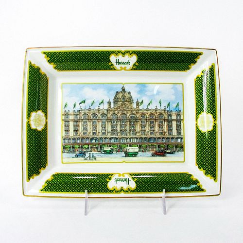HARRODS STORE PORCELAIN TRAY,