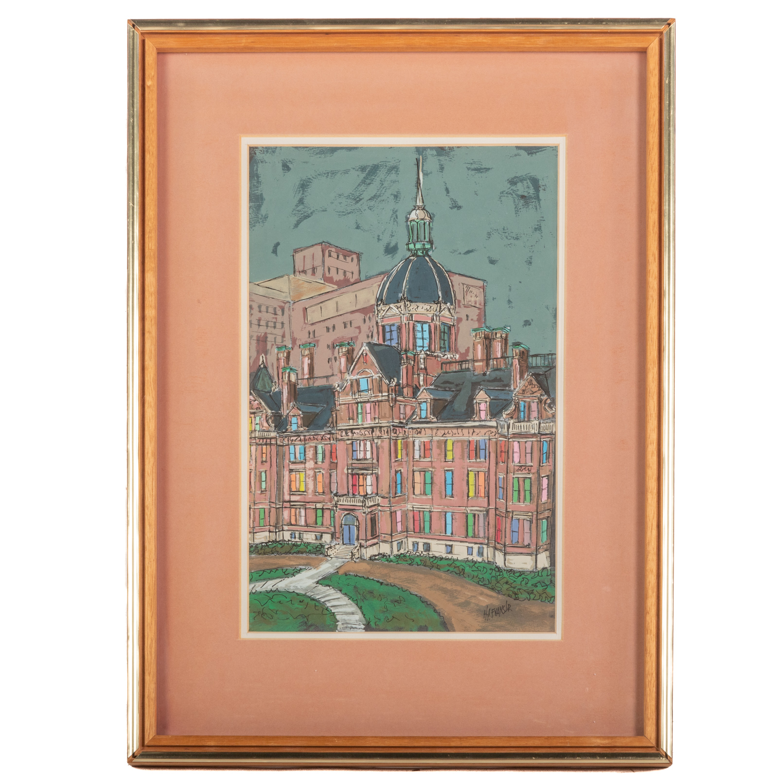 HARRY A. EVANS. "JOHNS HOPKINS,"