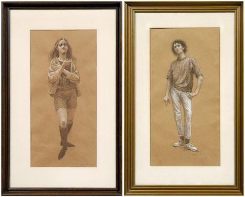 Harry Allen Davis drawings