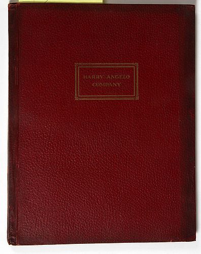 HARRY ANGELO AND COMPANY 1924