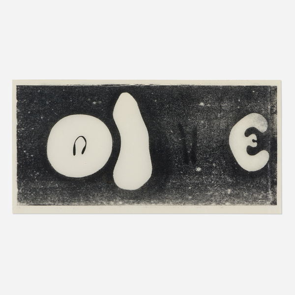 Harry Bertoia. Untitled (Monotype).