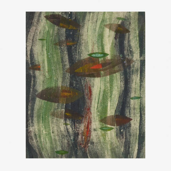 Harry Bertoia. Untitled (Monotype).