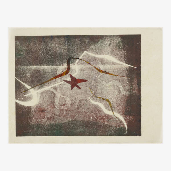 Harry Bertoia. Untitled (Monotype).