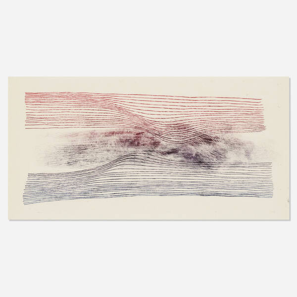 Harry Bertoia. Untitled (Monotype).