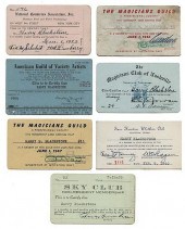 HARRY BLACKSTONE’S MEMBERSHIP