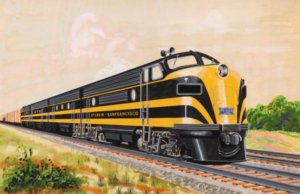 HARRY BOCKEWITZ PAINTING OF