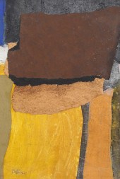 HARRY BOTKIN MIXED MEDIA 'AKHI