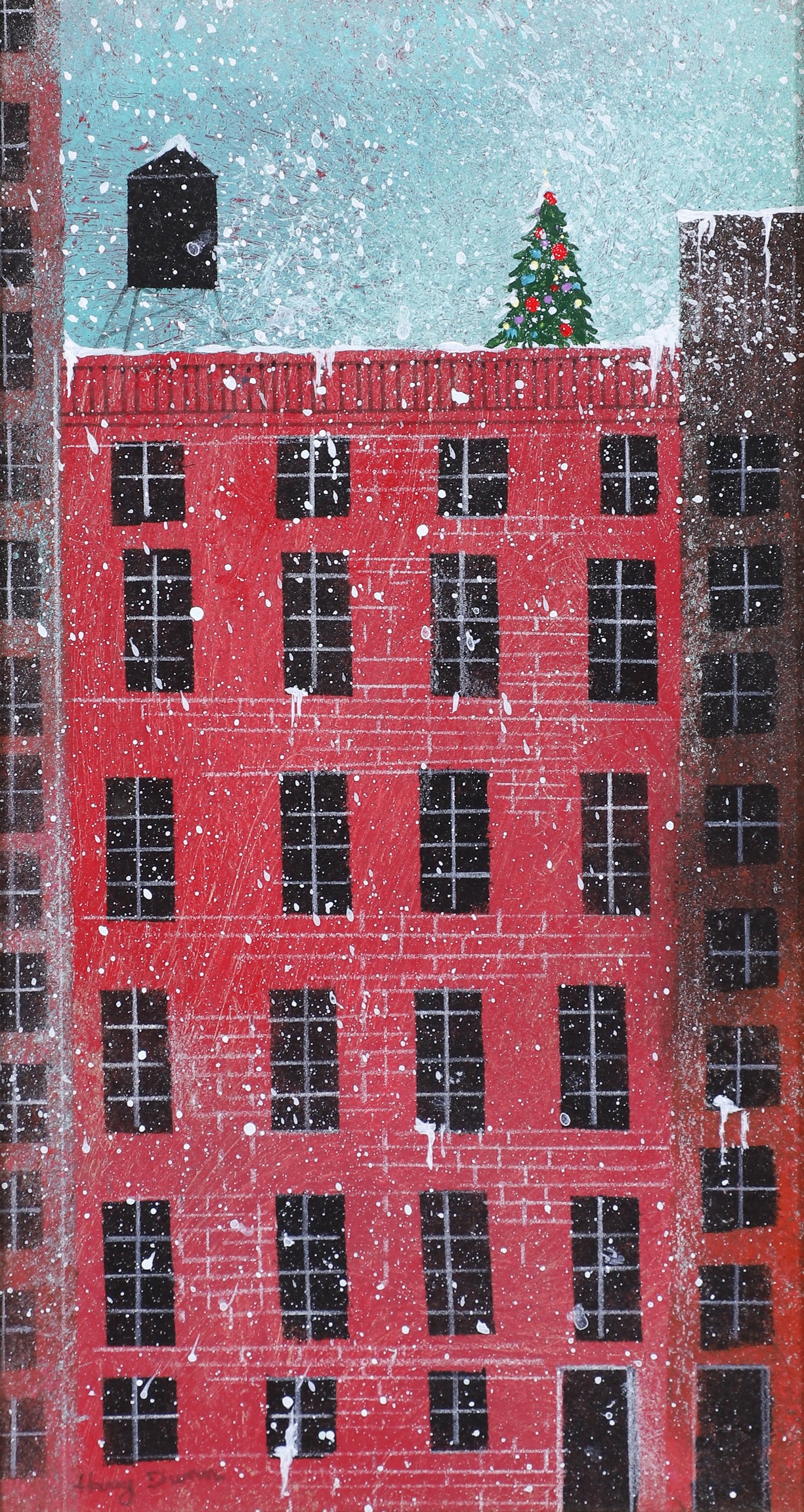 Harry Dunn (American, 1929-1988) "A