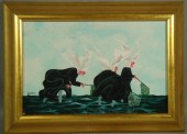 Harry Dunn, American, 20th c,