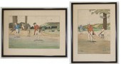 HARRY ELIOTT TWO GOLF STENCIL