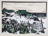 HARRY FRAKER ARTIST PROOF WOOD