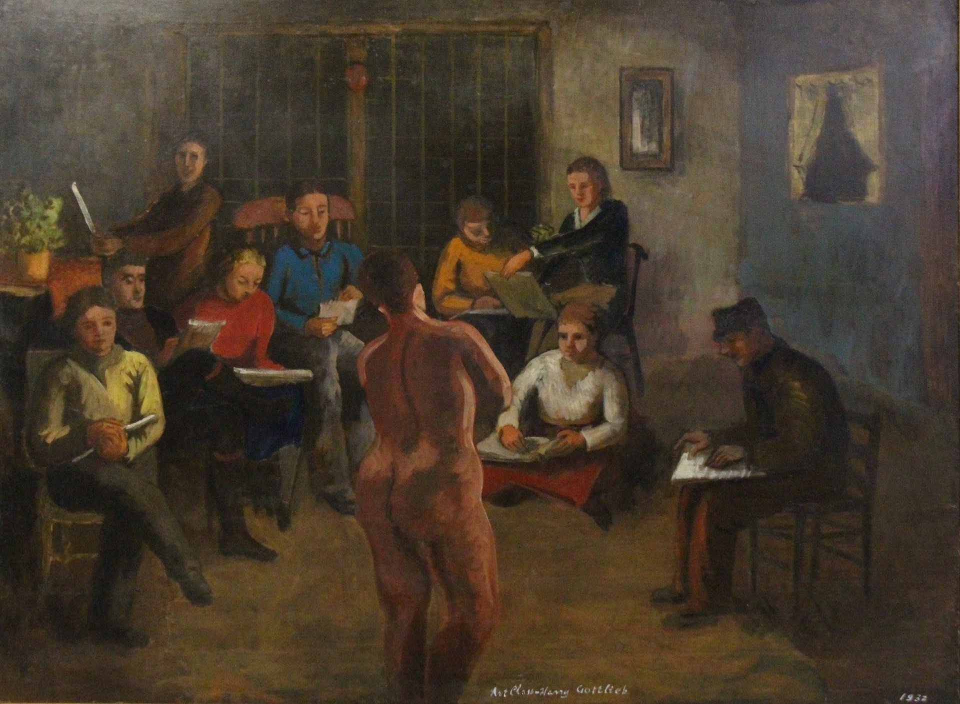 HARRY GOTTLIEB (AMERICAN,