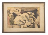 HARRY GOTTLIEB, FOUR STONECUTT