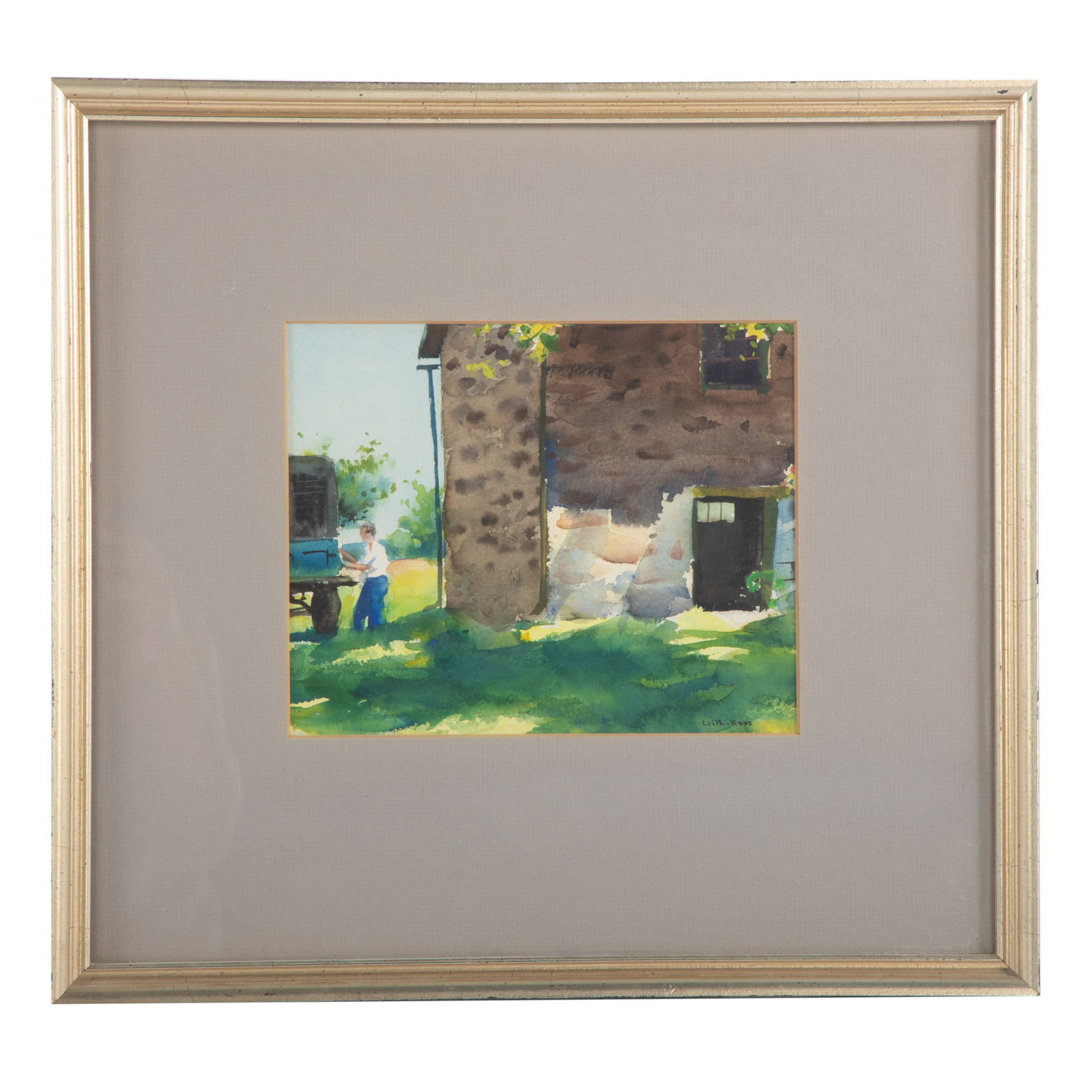 HARRY LEITH-ROSS. "OLD BARN,"