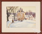 HARRY LEITH-ROSS SNOWSCAPE WIT