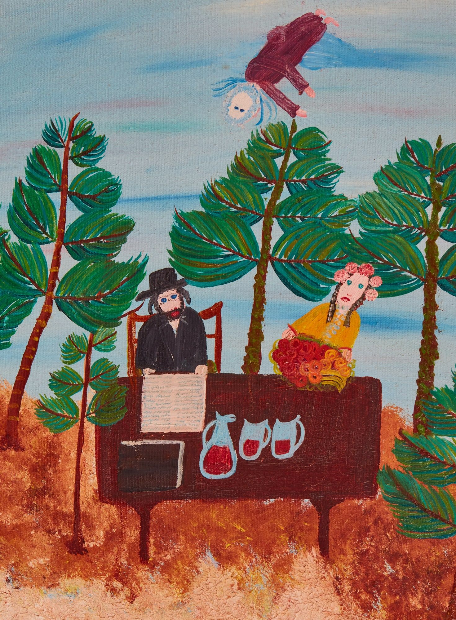HARRY LIEBERMAN, FIGURES AT A