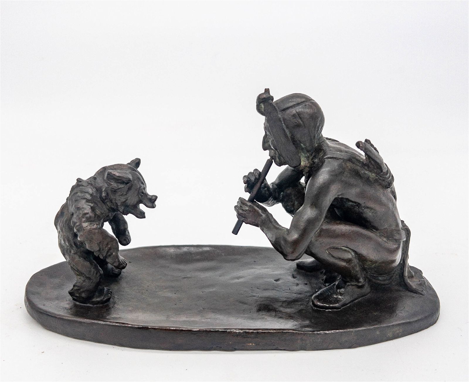HARRY M. HAZZARD BRONZE OF