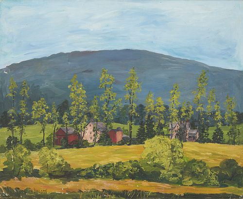 HARRY MARTIN BOOK O/C LANDSCAPE