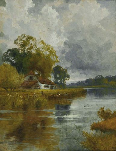 HARRY PENNELL LANDSCAPE OIL ON