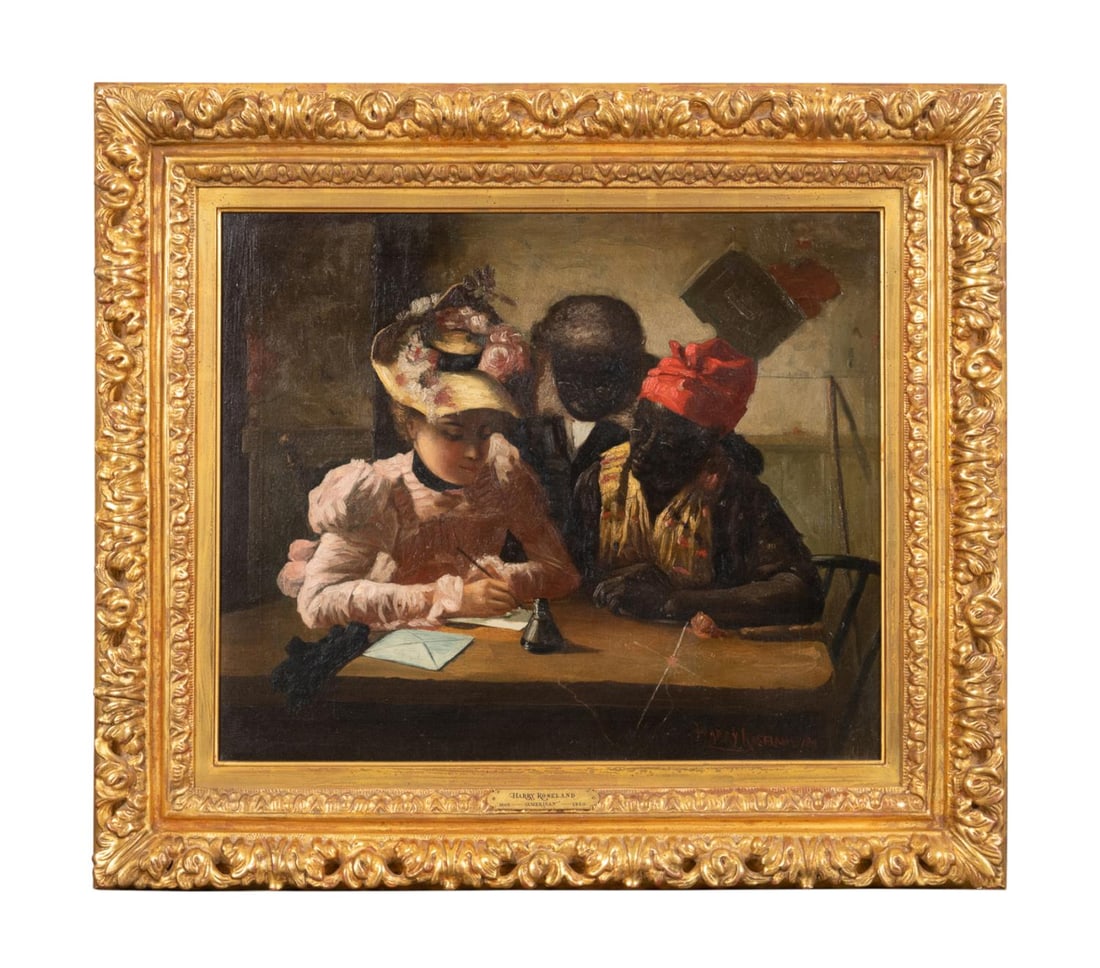 HARRY ROSELAND 'DICTANT UNE LETTRE'