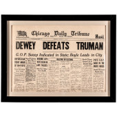 (HARRY S TRUMAN) DEWEY DEFEATS