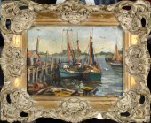 Harry Shokler oil on artist’s