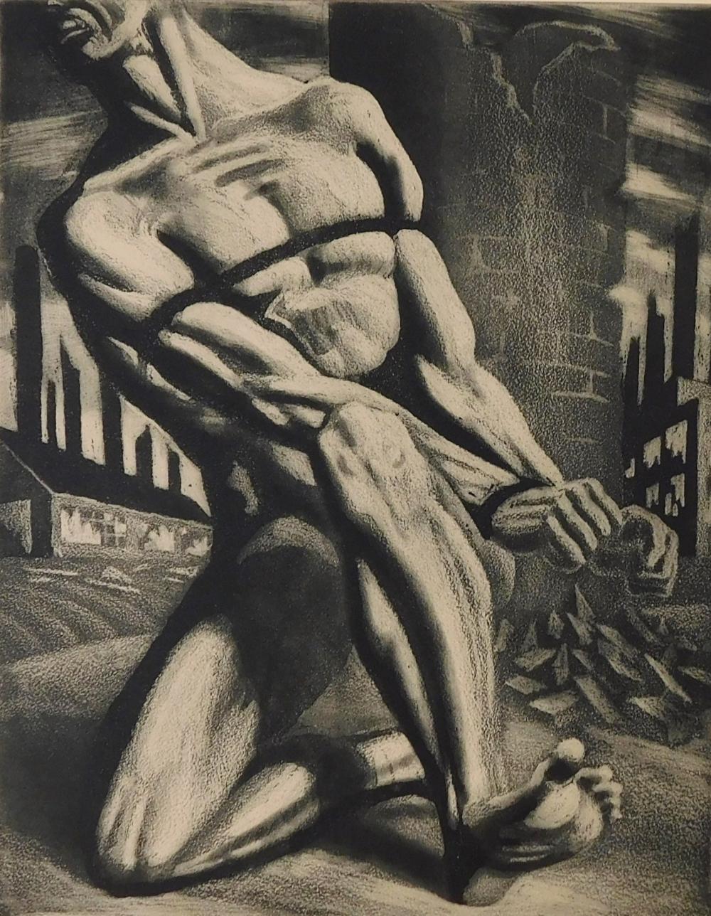 HARRY STERNBERG (AMERICAN,