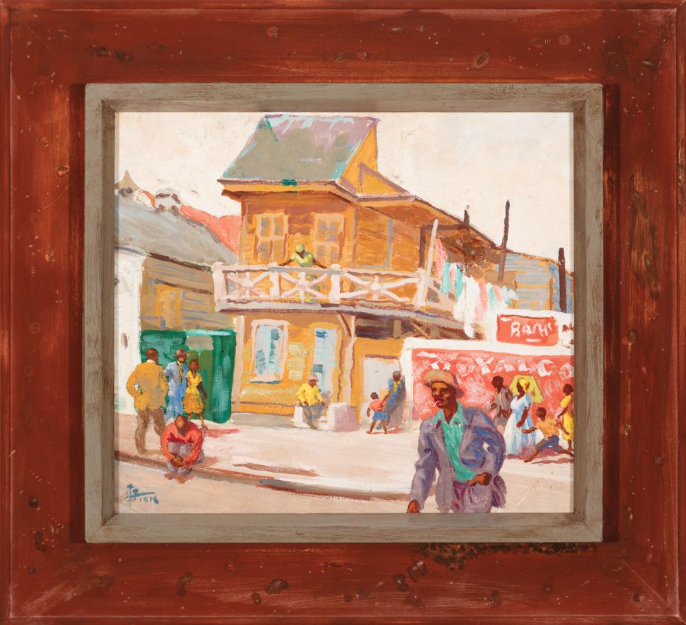 HARRY T. FISK (AMERICAN,