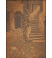 Harry Wells framed pyrography