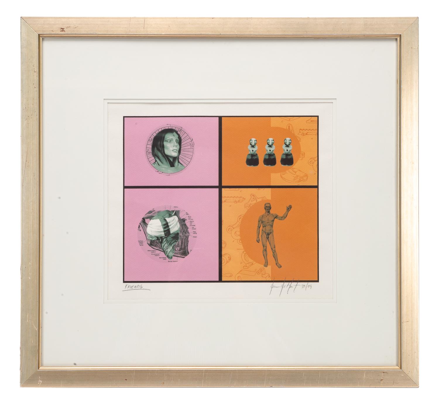 HART, "FRIENDS", COLOR FIGURAL