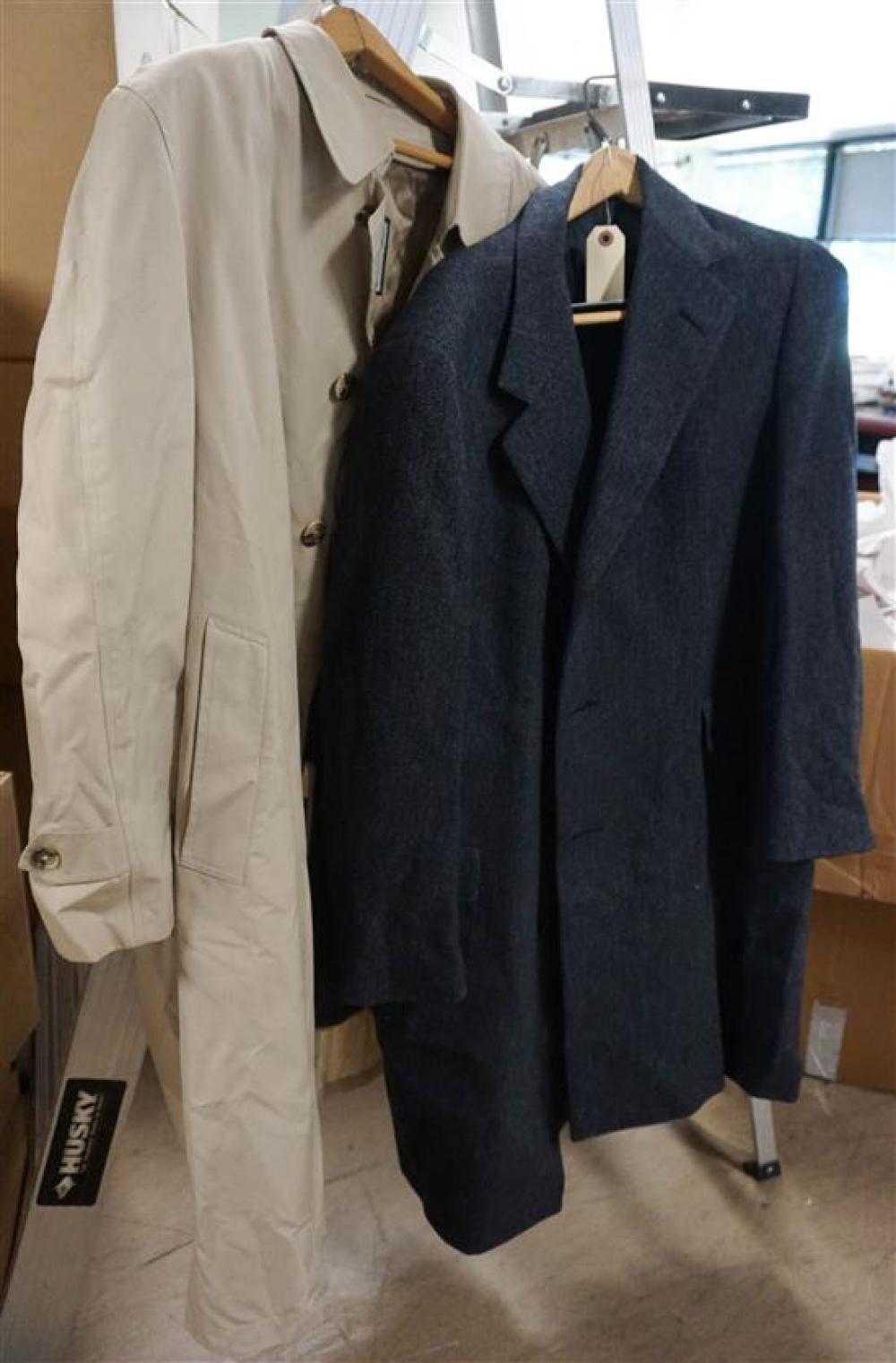 HART SCHAFFNER & MARX WOOL COAT AND