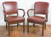 HARTER STEEL UPHOLSTERED ARMCH