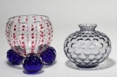HARTLEY ART GLASS BOWL ALONG W