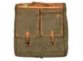 Hartmann Luggage tweed and lea